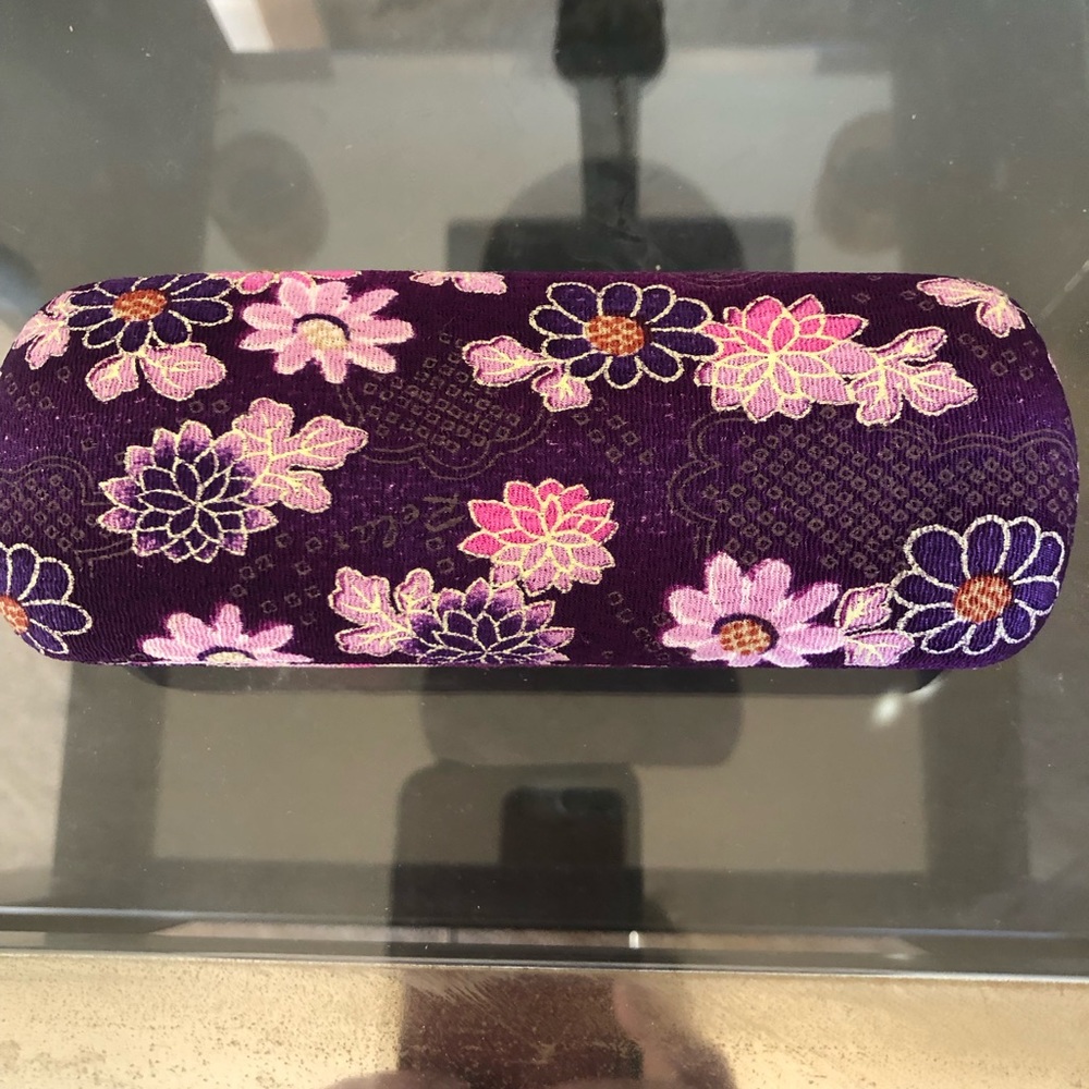 Beautiful Purple Eyeglass Case